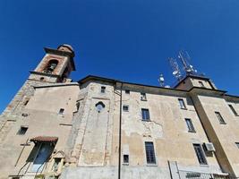 montespineto gammal fristad kyrka piedmont foto