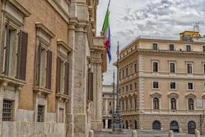 montecitorio palats plats Italien kammare av suppleanter foto