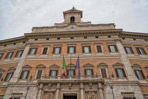 montecitorio palats plats Italien kammare av suppleanter foto