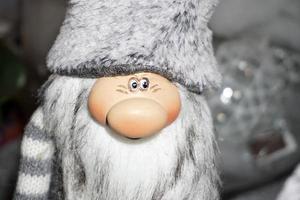 santa claus ansikte stänga upp detalj foto