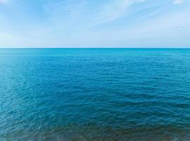 havsyta flygfoto, fågelperspektiv foto av blå vågor och vattenyta textur blå havsbakgrund vacker natur fantastisk utsikt havsbakgrund