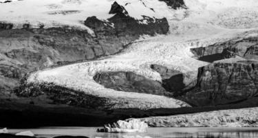 glaciären på Island foto