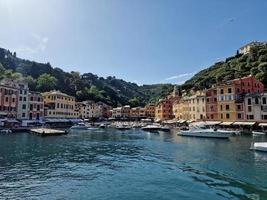 Portofino, Italien - Maj 8 2022 - de lamborghini tjur springa foto