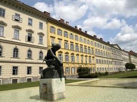 graz österrike historisk byggnader se rosariumbrunnen foto