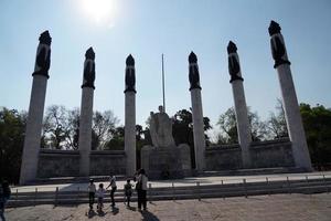 mexico stad, februari 3 2019 - stad parkera chapultepec fullt med folk av människor på söndag foto