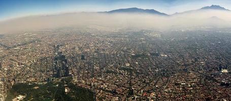 mexico stad antenn se stadsbild panorama foto