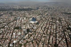 mexico stad antenn se stadsbild panorama foto