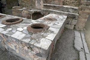 ercolano herculaneum gammal ruiner foto