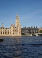 parlamentets hus i London foto
