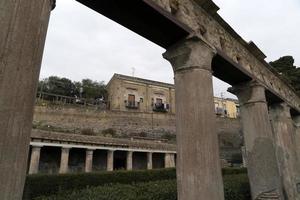 ercolano herculaneum gammal ruiner foto