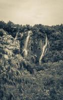 plitvice sjöar nationell parkera kroatien europas bäst destinationer landskap. foto