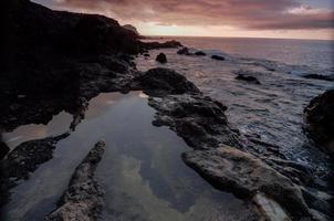 naturskön kust se foto