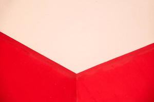 tvåfärgad röd och beige bakgrund foto