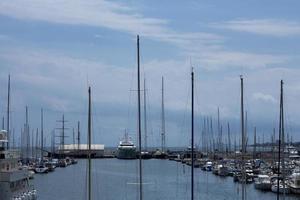 Barcelona, Mataro hamn 2020 foto