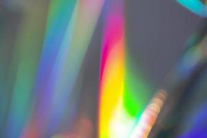 regnbåge bakgrund. holografiska abstrakt mjuk pastell färger bakgrund. holografiska bakgrund folie. mode kreativ lutning foto