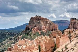 träsk kanjon på bryce kanjon nationell parkera i utah, förenad stater. foto