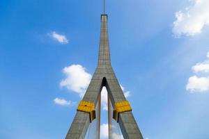 rama viii bridge i bangkok, thailand foto