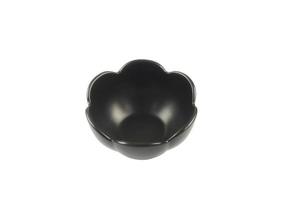 svart dekorativ skål foto
