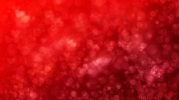 jul xmas bakgrund röd abstrakt alla hjärtans dag, röd glitter bokeh årgång lampor, Lycklig Semester ny år, oskärpa. foto