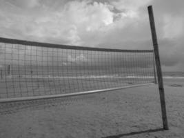 de strand av norderney foto