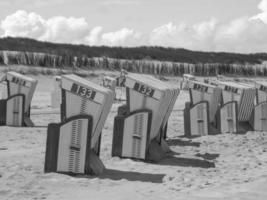 de strand av norderney foto