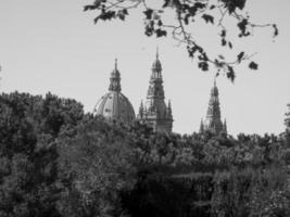 barcelona stad i Spanien foto