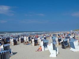 norderney island i tyskland foto