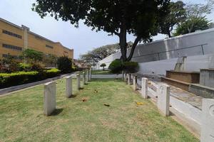 rio de Janeiro, rj, Brasilien, 2022 - brittiskt begravning jord - öppnad i 1811 i de gamboa grannskap, är de äldsta utomhus kyrkogård i Brasilien fortfarande i aktivitet foto