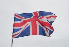 union jack flagga i Storbritannien foto