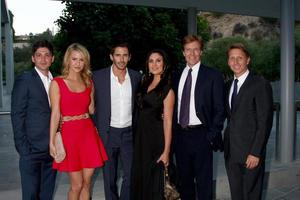 los angeles jun 15 - Robert adamson, linsey Godfrey, brandon beemer, nadia Bjorlin, domkraft wagner, brad klocka deltar de leukemi och lymfom samhälle 2013 man och kvinna av de år gala på de skirball kulturell Centrum på juni 15, 2013 i los angeles, ca foto