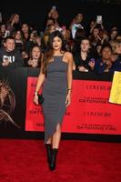 los angeles, nov 18 - kylie jenner på de de hunger spel - fångst brand premiär på Nokia teater på november 18, 2013 i los angeles, ca foto