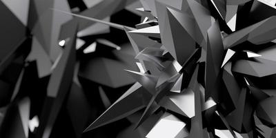 modern abstrakt bakgrund abstrakt geometrisk bakgrund reklam sci fi illustration kristall stavar reflekterande stål textur skinande material teknologi 3d illustration foto
