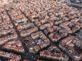 barcelona gata antenn se med skön mönster i Spanien. foto