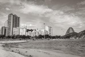 sugarloaf berget pao de acucar panorama rio de janeiro Brasilien. foto