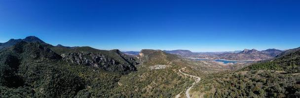 sierra de grazalema naturlig parkera, cadiz provins, Malaga, andalusien, Spanien foto