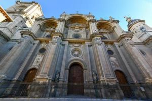 katedral av granada eller de katedral av de inkarnation i andalusien, granada, Spanien. foto