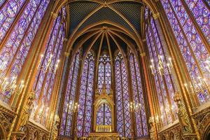 Sainte Chapelle i Paris, Frankrike