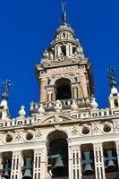 la giralda, klocka torn av de sevilla katedral i Spanien. foto