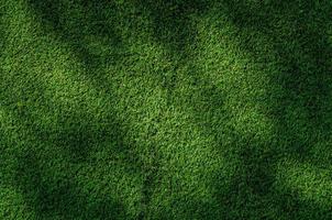 abstrakt topp se grön Färg av artificiell gräs bakgrund textur foto