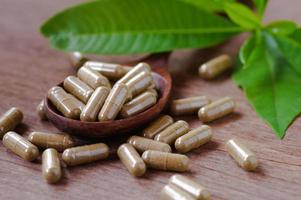 växtbaserade läkemedel piller kapslar