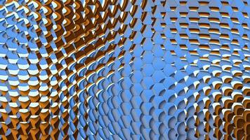 geometrisk färgrik sexhörning skala abstrakt glas fläck bakgrund tapet foto