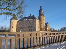 gemen slott i Westfalen foto