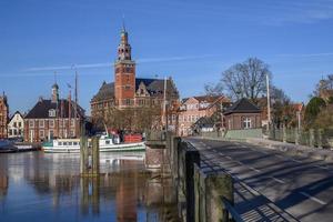 de stad av leer i Tyskland foto