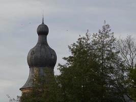 gammal slott i Westfalen foto