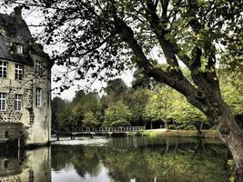 gammal slott i Westfalen foto