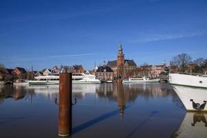 de stad av leer i Tyskland foto