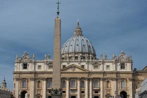 rom vatican plats helgon Peter katedral efter påve francis massa foto