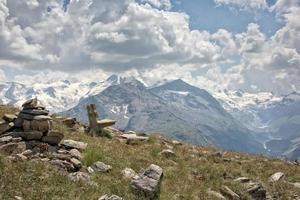 swiss alps glaciär se i engadina foto