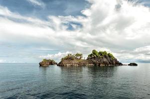 raja ampat papua indonesien enorm panorama landskap foto