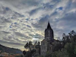 fieschi kyrka basilika i lavagna foto